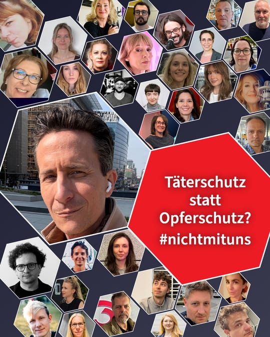 Täterschutz statt Opferschutz? #nichtmituns