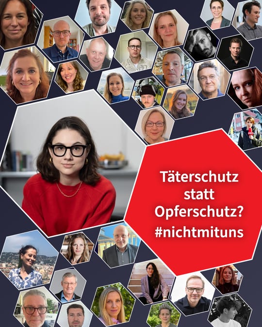 Täterschutz statt Opferschutz? #nichtmituns
