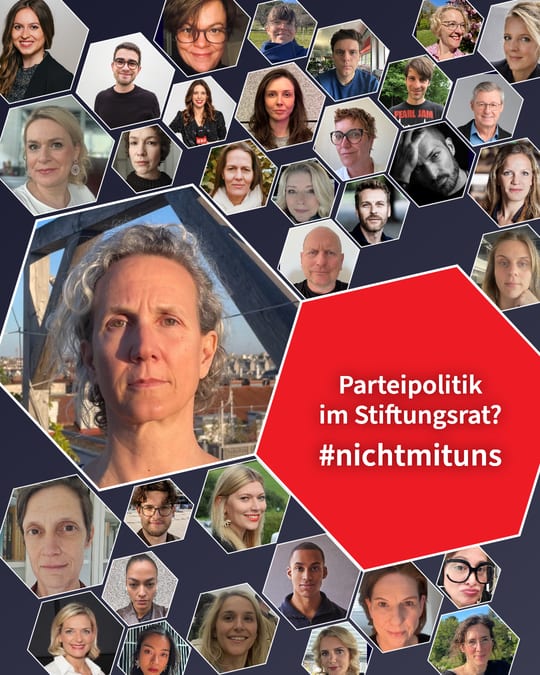 Parteipolitik im Stiftungsrat? #nichtmituns
