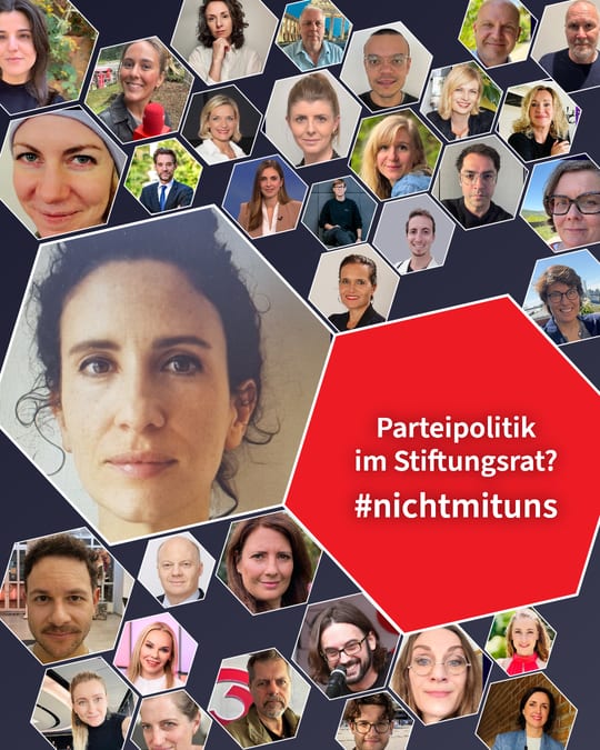 Parteipolitik im Stiftungsrat? #nichtmituns