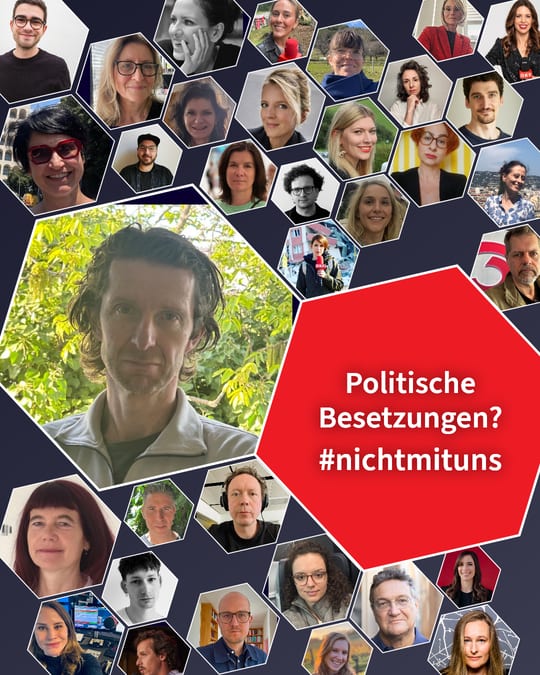 Politische Besetzungen? #nichtmituns
