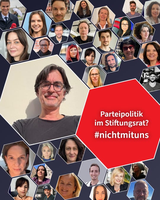 Parteipolitik im Stiftungsrat? #nichtmituns