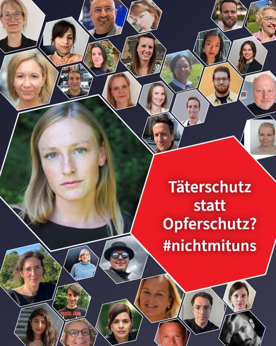 Täterschutz statt Opferschutz? #nichtmituns
