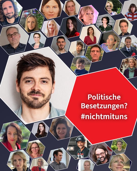 Politische Besetzungen? #nichtmituns