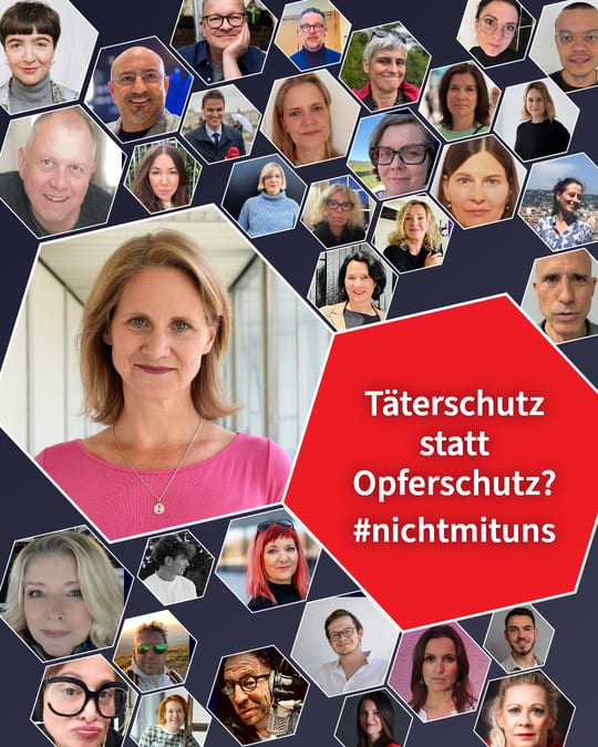 Täterschutz statt Opferschutz? #nichtmituns