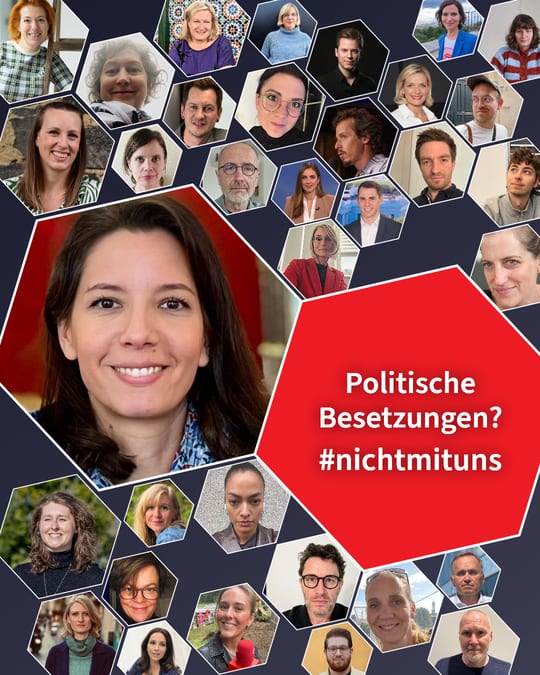 Politische Besetzungen? #nichtmituns