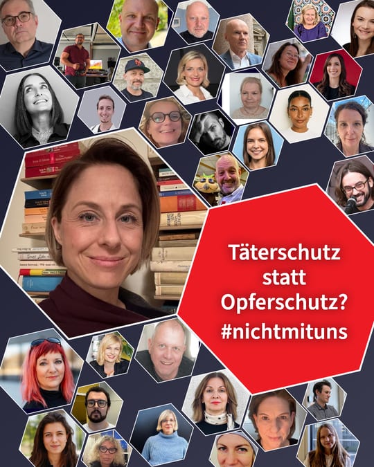 Täterschutz statt Opferschutz? #nichtmituns