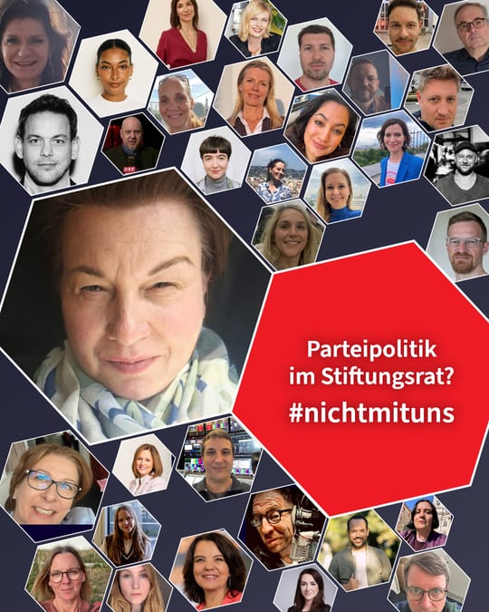 Parteipolitik im Stiftungsrat? #nichtmituns