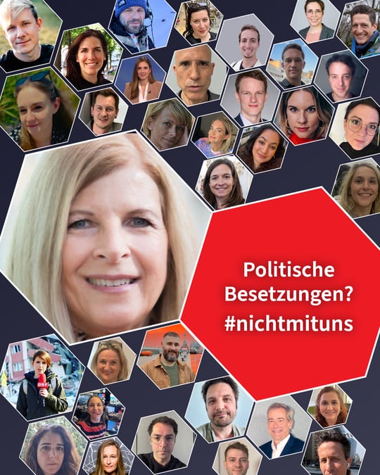 Politische Besetzungen? #nichtmituns