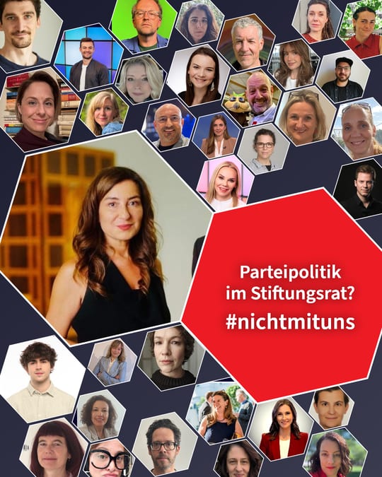 Parteipolitik im Stiftungsrat? #nichtmituns