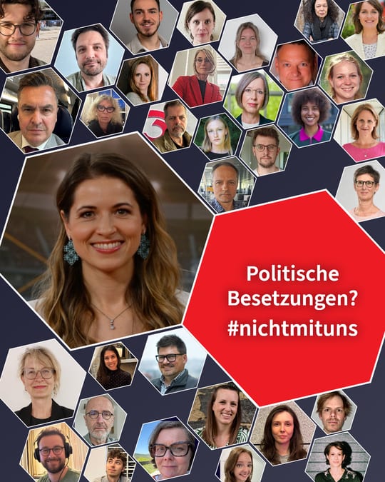 Politische Besetzungen? #nichtmituns
