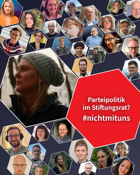 Parteipolitik im Stiftungsrat? #nichtmituns