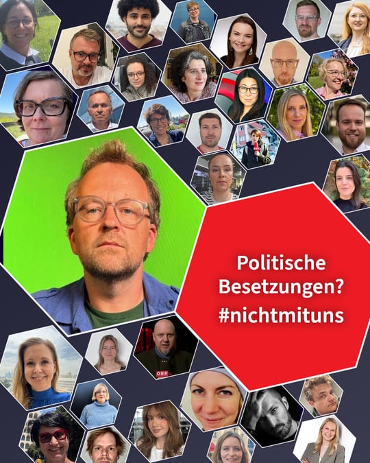 Politische Besetzungen? #nichtmituns
