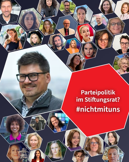 Parteipolitik im Stiftungsrat? #nichtmituns
