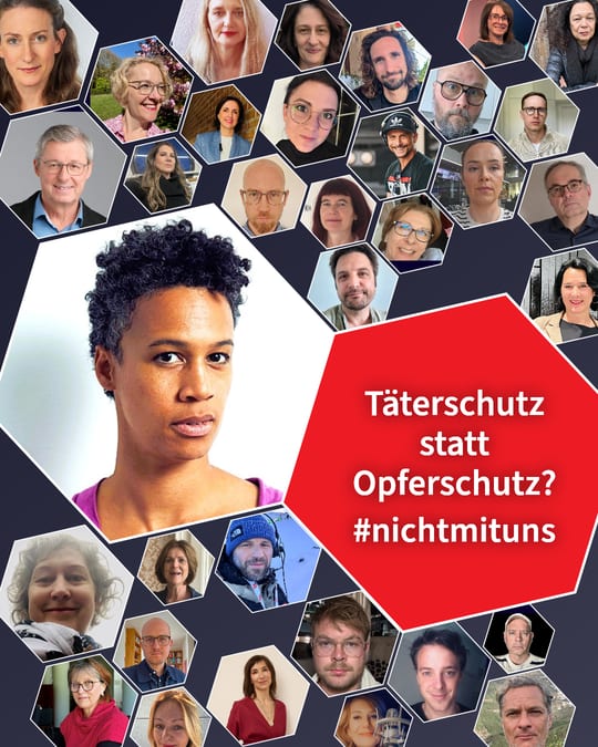 Täterschutz statt Opferschutz? #nichtmituns