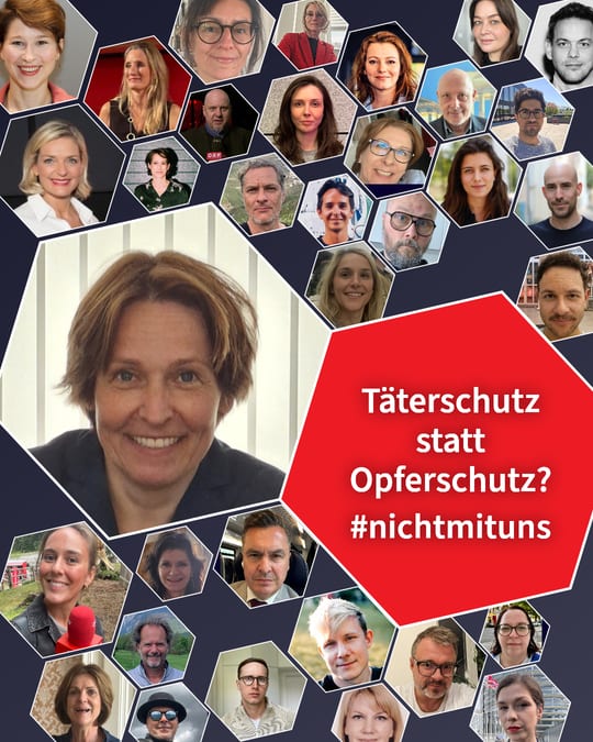 Täterschutz statt Opferschutz? #nichtmituns