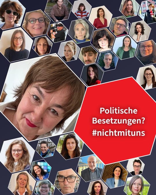 Politische Besetzungen? #nichtmituns