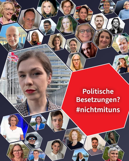 Politische Besetzungen? #nichtmituns