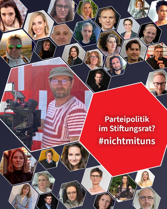 Parteipolitik im Stiftungsrat? #nichtmituns