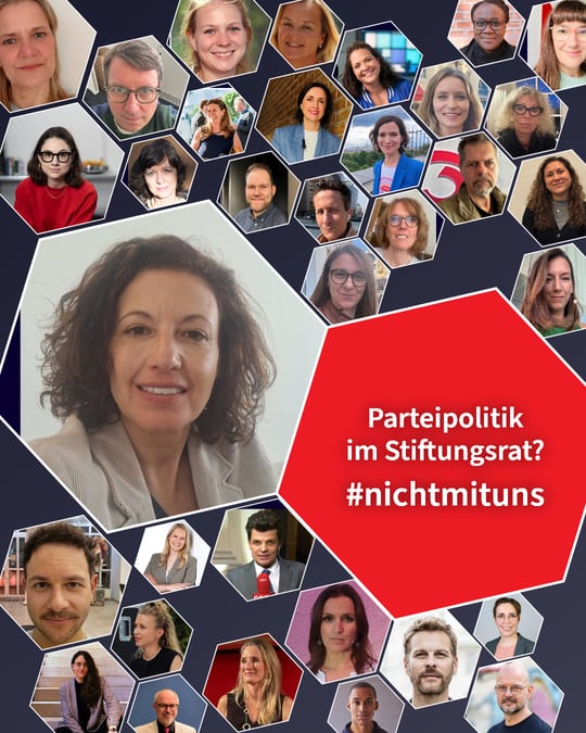 Parteipolitik im Stiftungsrat? #nichtmituns
