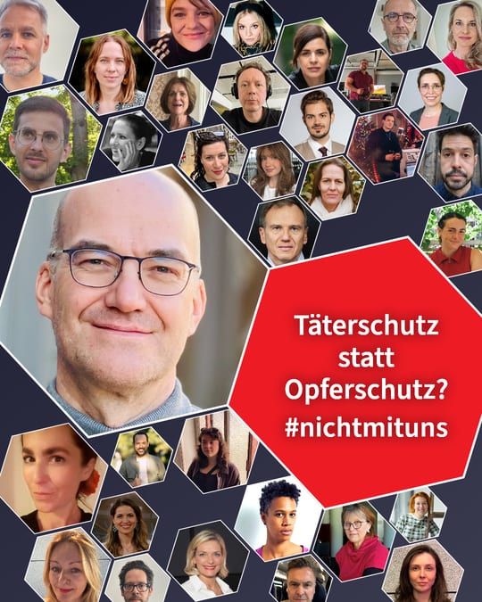Täterschutz statt Opferschutz? #nichtmituns