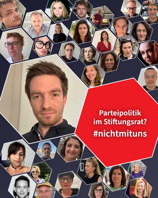 Parteipolitik im Stiftungsrat? #nichtmituns