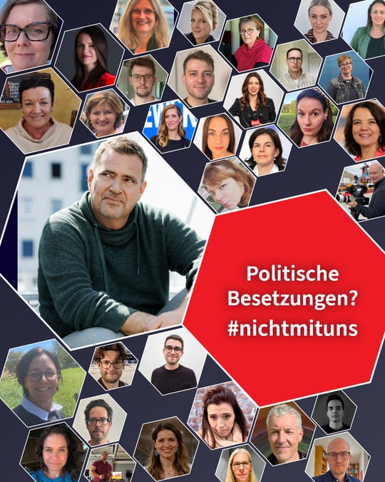 Politische Besetzungen? #nichtmituns