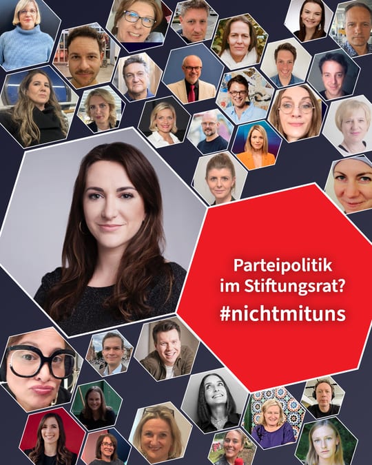 Parteipolitik im Stiftungsrat? #nichtmituns
