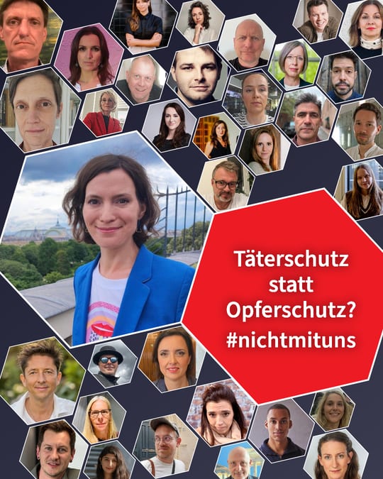 Täterschutz statt Opferschutz? #nichtmituns