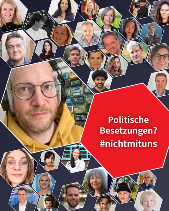 Politische Besetzungen? #nichtmituns