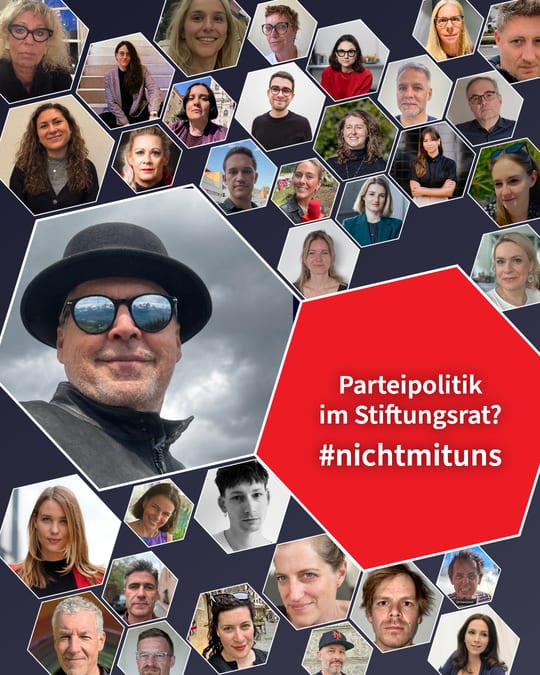 Parteipolitik im Stiftungsrat? #nichtmituns