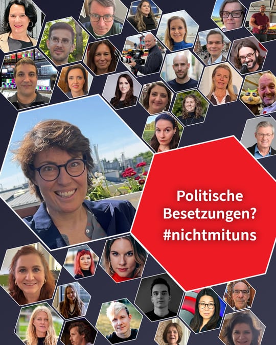 Politische Besetzungen? #nichtmituns