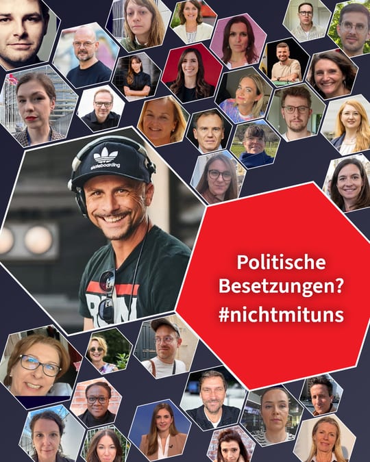 Politische Besetzungen? #nichtmituns