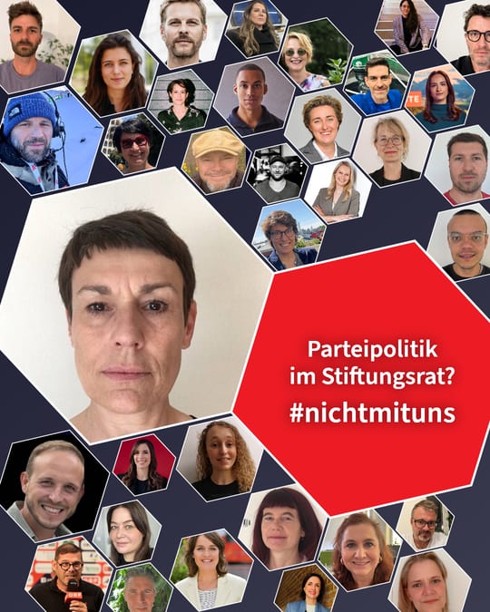 Parteipolitik im Stiftungsrat? #nichtmituns