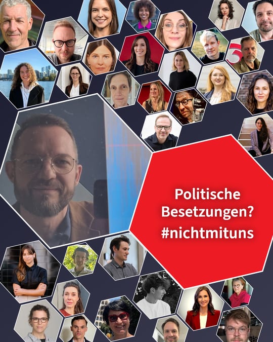 Politische Besetzungen? #nichtmituns