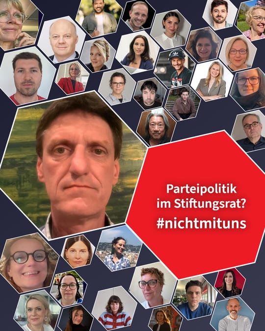Parteipolitik im Stiftungsrat? #nichtmituns