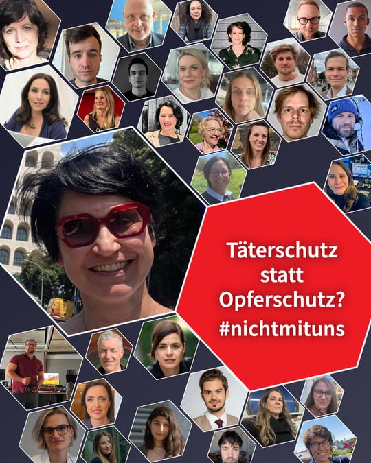 Täterschutz statt Opferschutz? #nichtmituns