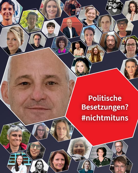 Politische Besetzungen? #nichtmituns