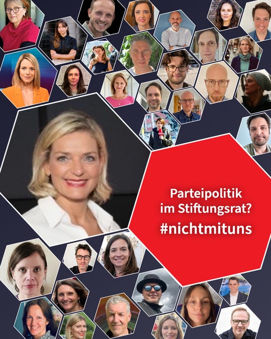 Parteipolitik im Stiftungsrat? #nichtmituns