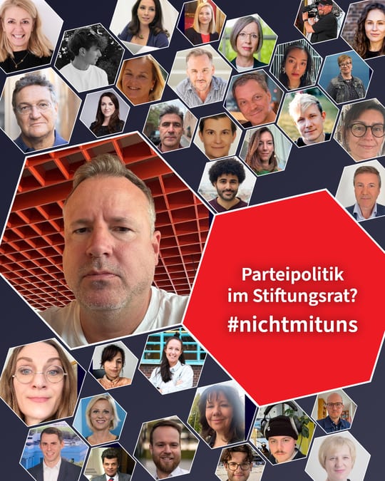Parteipolitik im Stiftungsrat? #nichtmituns