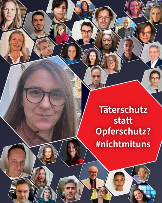 Täterschutz statt Opferschutz? #nichtmituns