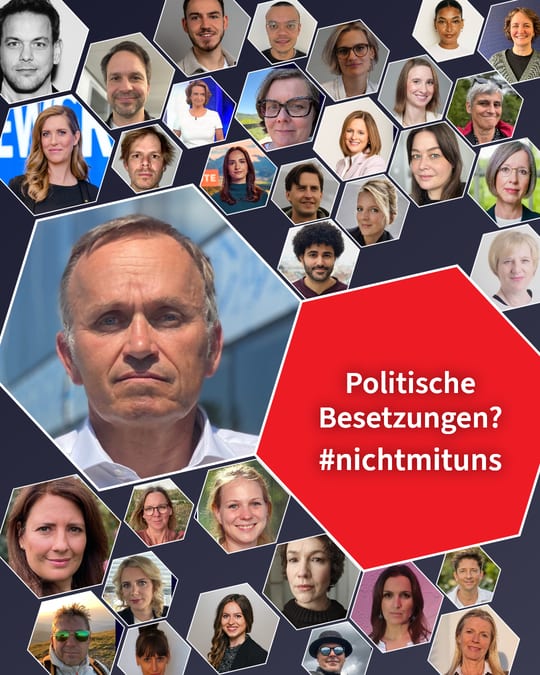 Politische Besetzungen? #nichtmituns