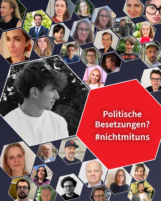 Politische Besetzungen? #nichtmituns